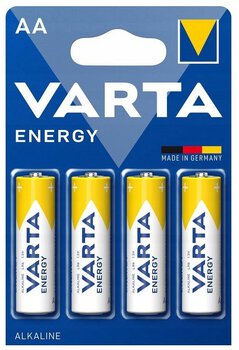 Zestaw Varta Energy - 160szt LR6 / AA, 160szt LR03 / AAA + Powerbank Varta ENERGY 5000mAh
