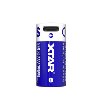akumulator Xtar 16340 / R-CR123 3,7V Li-ion 900mAh z zabezpieczeniem z portem USB-C akumulator Xtar 16340 / R-CR123 3,7V Li-ion 900mAh z zabezpieczeniem z portem USB-C