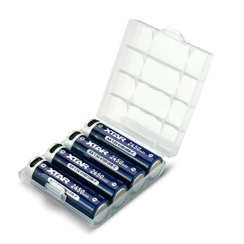 Akumulator Xtar R6 / AA 1,5V Li-ion 2450mAh z zabezpieczeniem z portem USB-C - 4 sztuki Akumulator Xtar R6 / AA 1,5V Li-ion 2450mAh z zabezpieczeniem z portem USB-C - 4 sztuki