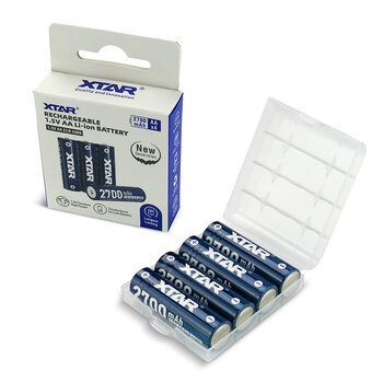 Akumulator Xtar R6 / AA 1,5V Li-ion 2700mAh z zabezpieczeniem - 4 sztuki Akumulator Xtar R6 / AA 1,5V Li-ion 2700mAh z zabezpieczeniem - 4 sztuki