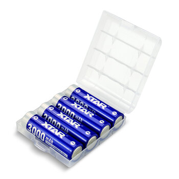 Akumulator Xtar R6 / AA 1,5V Li-ion 3000mAh z zabezpieczeniem z portem USB-C - 4 sztuki Akumulator Xtar R6 / AA 1,5V Li-ion 3000mAh z zabezpieczeniem z portem USB-C - 4 sztuki