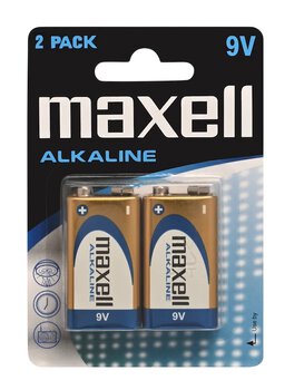 bateria alkaliczna Maxell Alkaline 6LR61 / 9V - 2 sztuki bateria alkaliczna Maxell Alkaline 6LR61 / 9V - 2 sztuki