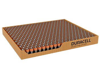 bateria foto litowa Duracell CR123 - 400 sztuk