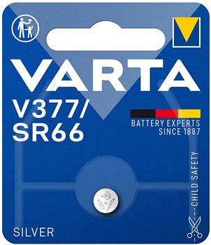 bateria srebrowa mini VARTA 377 / SR626SW / SR66