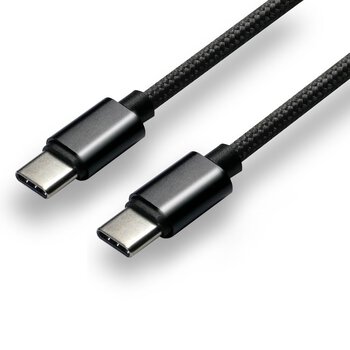 Kabel przewód USB-C PD 100cm everActive CBB-1PD3 Power Delivery 3A z obsługą szybkiego ładowania 60W