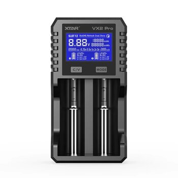 Ładowarka do akumulatorów Li-ion 1,5V / 3,6 / 3,7V / Li-FePO4 / Ni-MH XTAR VX2 Pro Ładowarka do akumulatorów Li-ion 1,5V / 3,6 / 3,7V / Li-FePO4 / Ni-MH XTAR VX2 Pro