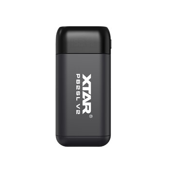 Ładowarka / power bank do akumulatorów cylindrycznych Li-ion 18650 / 20700 / 21700 Xtar PB2SL V2 czarny Ładowarka / power bank do akumulatorów cylindrycznych Li-ion 18650 / 20700 / 21700 Xtar PB2SL V2 czarny