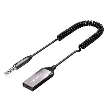 Odbiornik audio / muzyczny Bluetooth 5.4 USB AUX jack 3.5mm Ugreen CM309 70601B Odbiornik audio / muzyczny Bluetooth 5.4 USB AUX jack 3.5mm Ugreen CM309 70601B