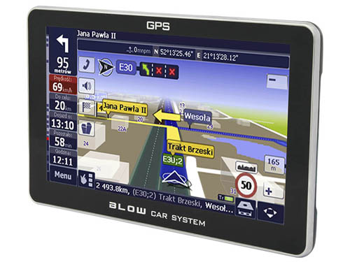 Nawigacja GPS BLOW 70iBT AutoMapa EUROPA 7''