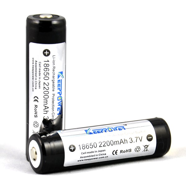 akumulator 18650 Li-ion 2200 mAh z zabezpieczeniem