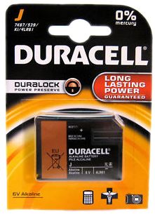 bateria Duracell 539 / 4LR61 / J