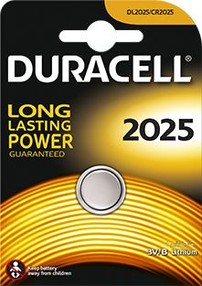 bateria litowa mini Duracell CR2025