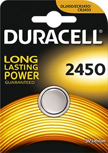 bateria litowa mini Duracell CR2450