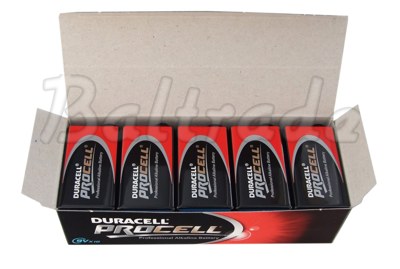 bateria alkaliczna Duracell Procell 6LR61 9V 