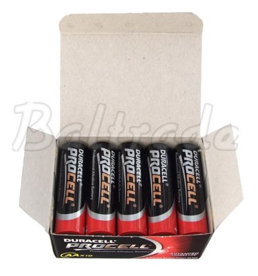 10 x bateria alkaliczna Duracell Procell LR6 AA