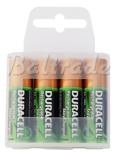 4 x akumulatorki Duracell StayCharged R6 AA 2000 mAh (box)