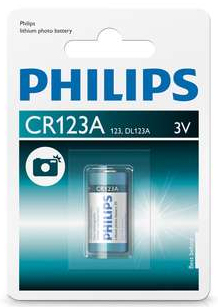 bateria foto litowa Philips CR123