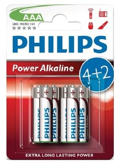 bateria alkaliczna Philips PowerLife LR03/AAA 