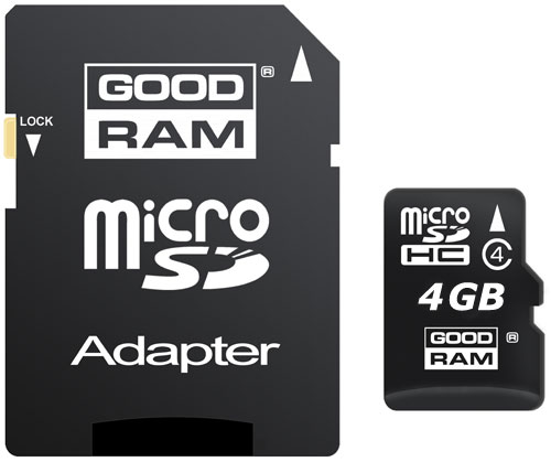 karta pamięci micro SDHC GOODRAM 4GB