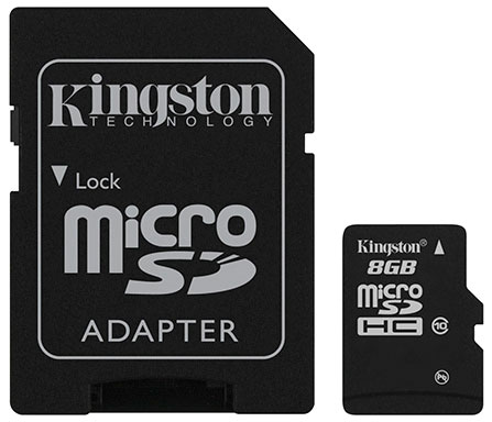 karta pamięci Kingston microSDHC 8GB class 10