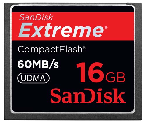 Karta pamięci SanDisk Compact Flash Extreme 16GB (CF) 60MB/s x400