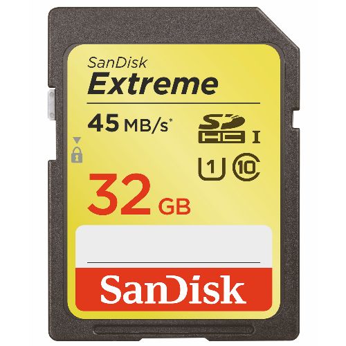 SanDisk SDHC 32GB Extreme 300x (45MB/s)