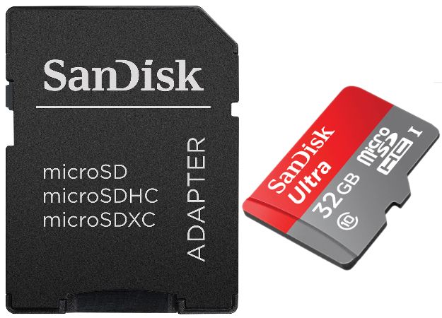 SanDisk microSDHC 32GB ULTRA 320x 48MB/s