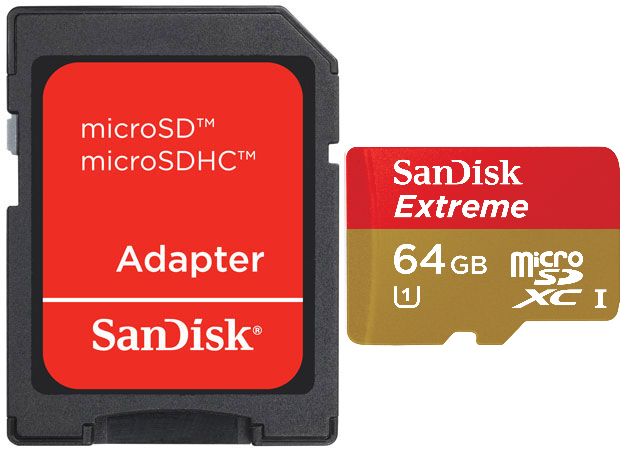 karta pamięci SanDisk microSDXC 64GB Extreme 300x 45MB/s