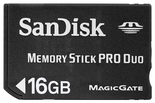 Karta pamięci SanDisk Memory Stick PRO Duo 16GB