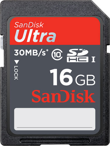 Karta pamięci SanDisk SDHC 16GB Ultra do 15MB/s