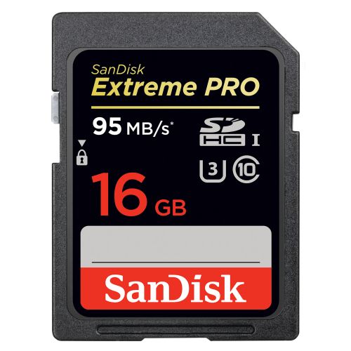 SanDisk SDHC 16GB Extreme PRO 95MB/s 633x UHS-I
