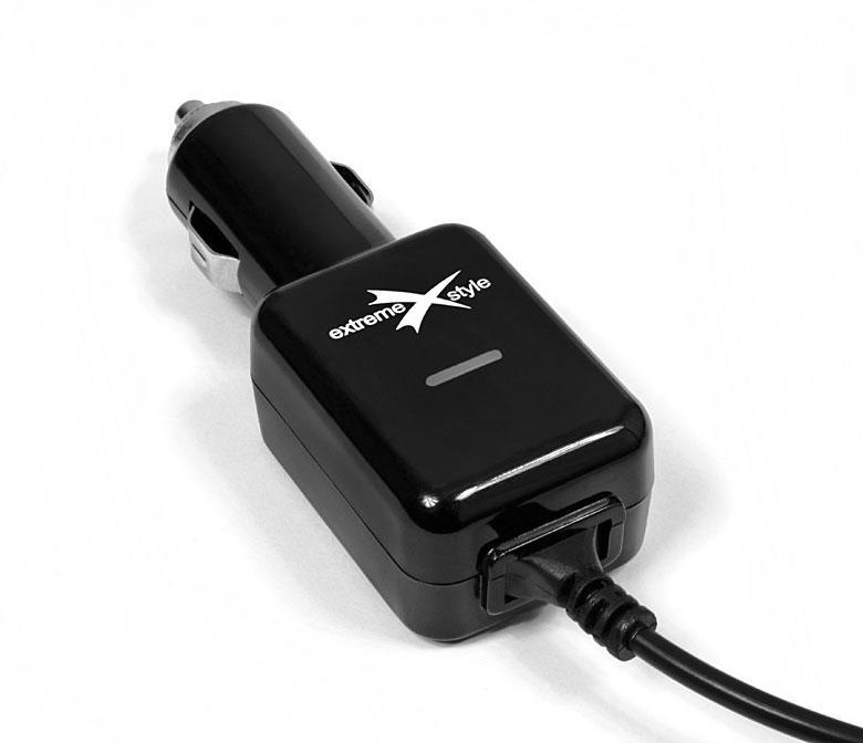 ładowarka samochodowa eXtreme 1000mA z wtykiem mini USB