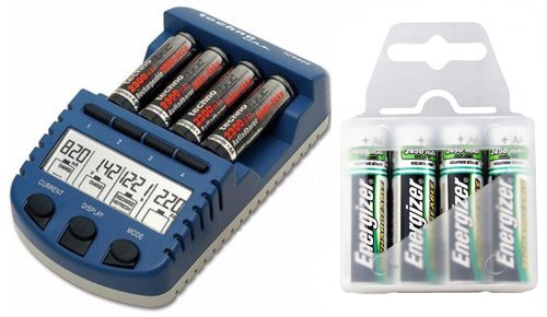 ładowarka BC-900 + 4 x akumulatorki R6 AA Energizer 2450 (box)