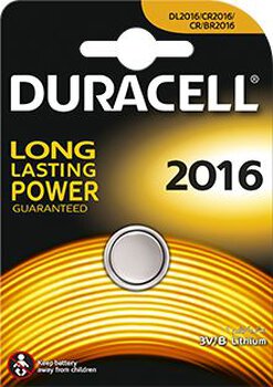 10 x bateria litowa mini Duracell CR2016