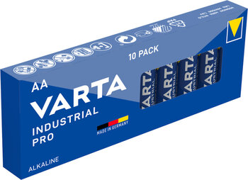 OUTLET 10 x Varta Industrial PRO LR6/AA 4006