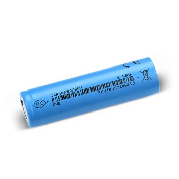 100x Akumulator 18650 li-ion EVE ICR18650-26V - opakowanie zbiorcze 100x Akumulator 18650 li-ion EVE ICR18650-26V - opakowanie zbiorcze