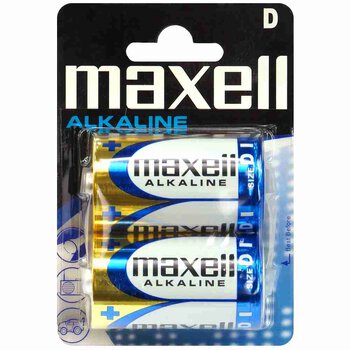 bateria alkaliczna Maxell Alkaline LR20 / D - 2 sztuki