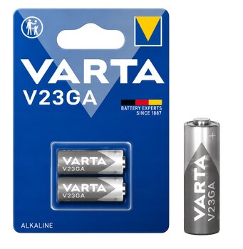 2 x bateria do pilota samochodowego VARTA 23A MN21 2 x bateria do pilota samochodowego VARTA 23A MN21