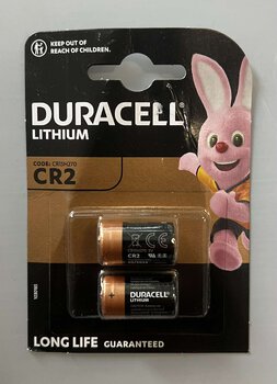 OUTLET 2 x bateria foto litowa Duracell CR2