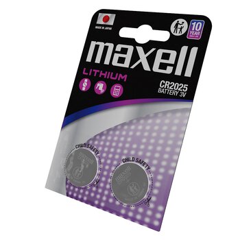 2 x bateria litowa Maxell CR2025