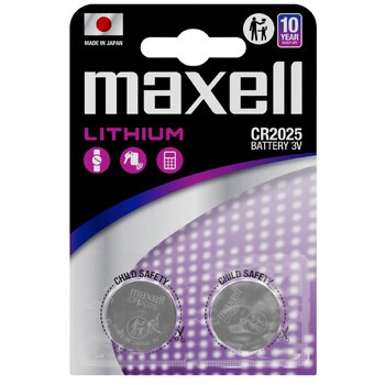 2 x bateria litowa Maxell CR2025