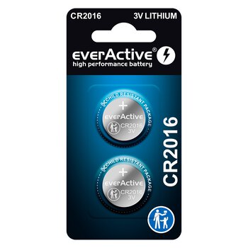 2 x bateria litowa mini everActive CR2016 2 x bateria litowa mini everActive CR2016
