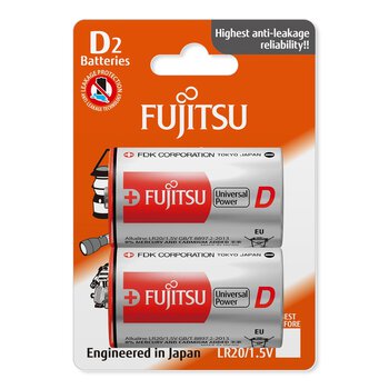 2 x Fujitsu Universal Power LR20/D (blister)