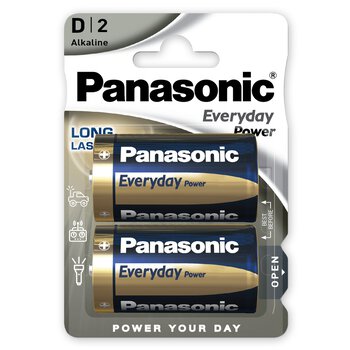 LR20 2BL PANASONIC EVERYDAY POWER (blister) - 2 sztuki