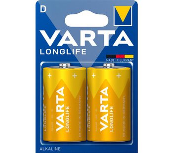 OUTLET Varta Longlife LR20/D 4120 (blister) - 2 sztuki
