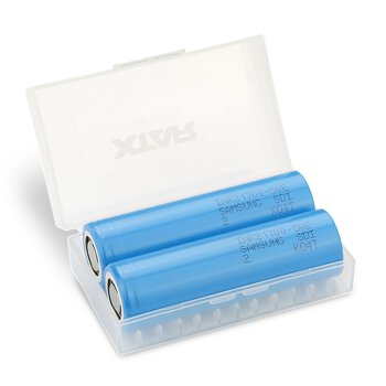  2x akumulator 21700 Li-ion Samsung INR21700-50E 5000mAh - BOX / pojemnik 