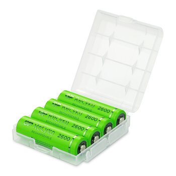 4 x akumulatorki AA / R6 Ni-MH GP ReCyko 2600mAh green (box)