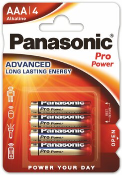 Panasonic Pro Power LR03/AAA (blister) - 4 sztuki