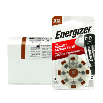 48 x baterie do aparatów słuchowych Energizer 312 48 x baterie do aparatów słuchowych Energizer 312
