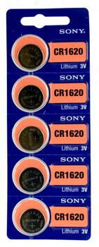 5 x bateria litowa mini Sony CR1620